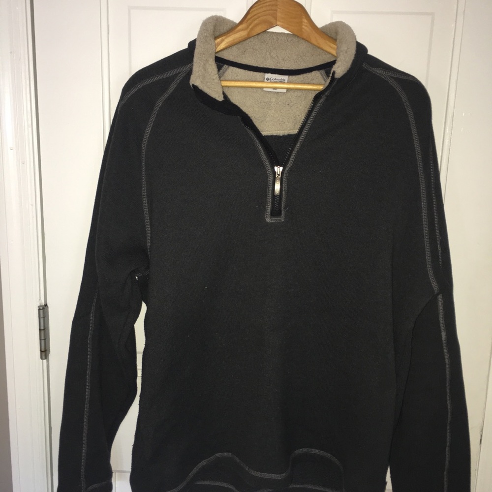 Columbia 1/4 zip sweater